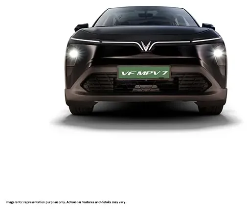 VinFast VF MPV 7 in black, front view
