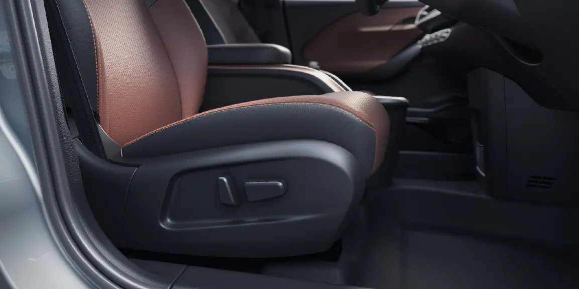 Power seat controls in the VinFast VF 6
