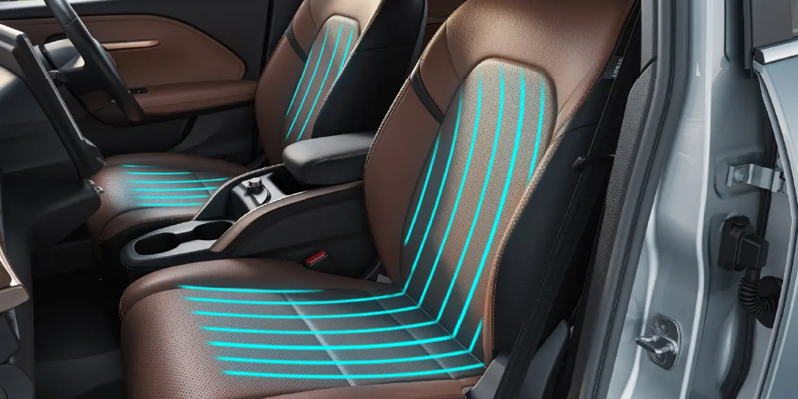 Ventilated front seat in the VinFast VF 6