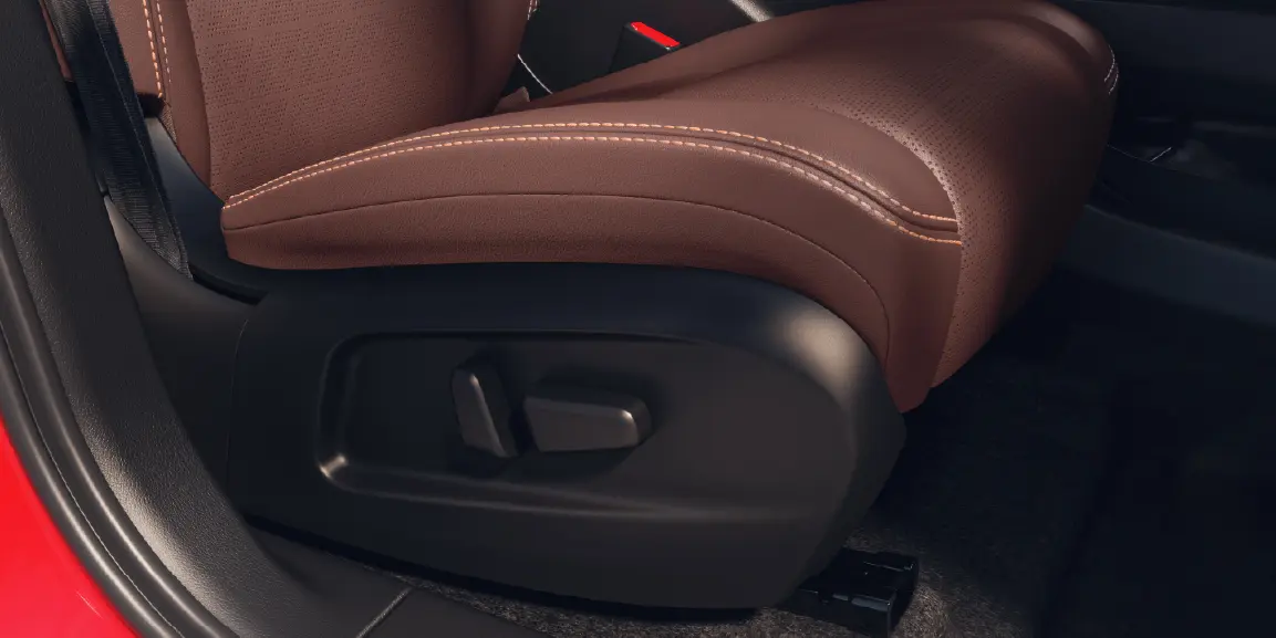 Power seat controls in the VinFast VF 7